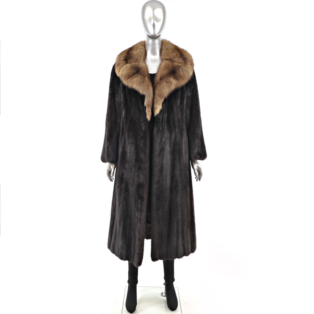 Vintage black hotsell mink coat