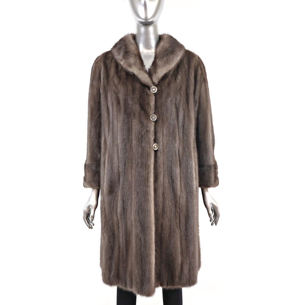 Vintage mink fur clearance coat