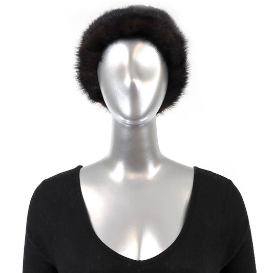 Mahogany Mink Hat- Free Size