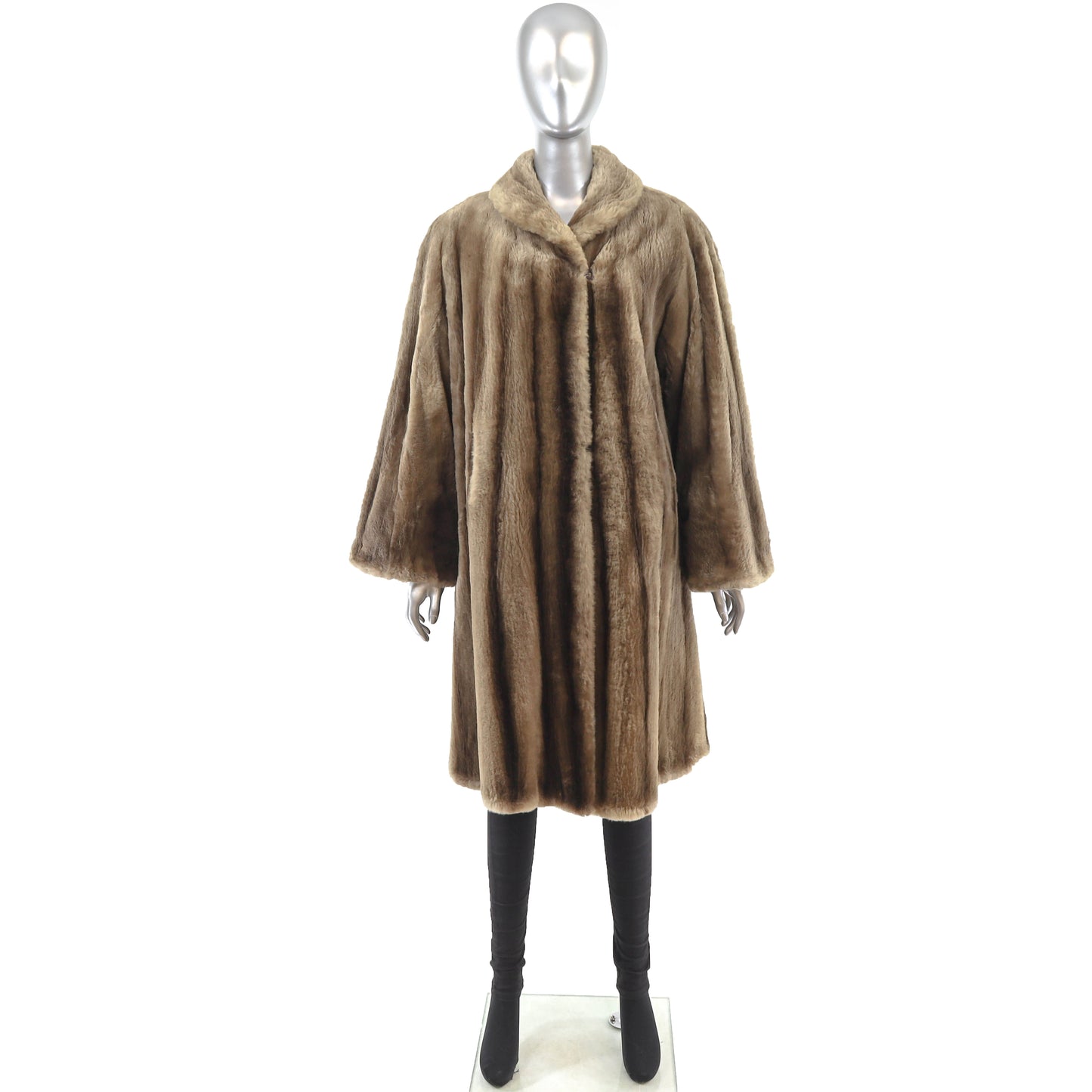 Sheared Beaver Coat- Size XXL