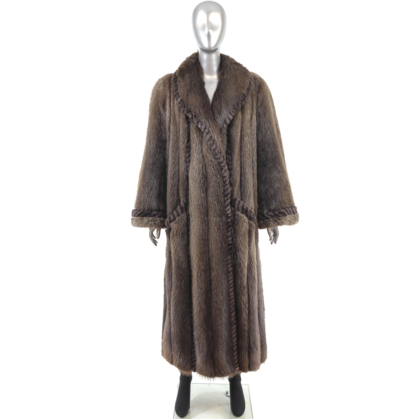 Beaver Coat- Size L