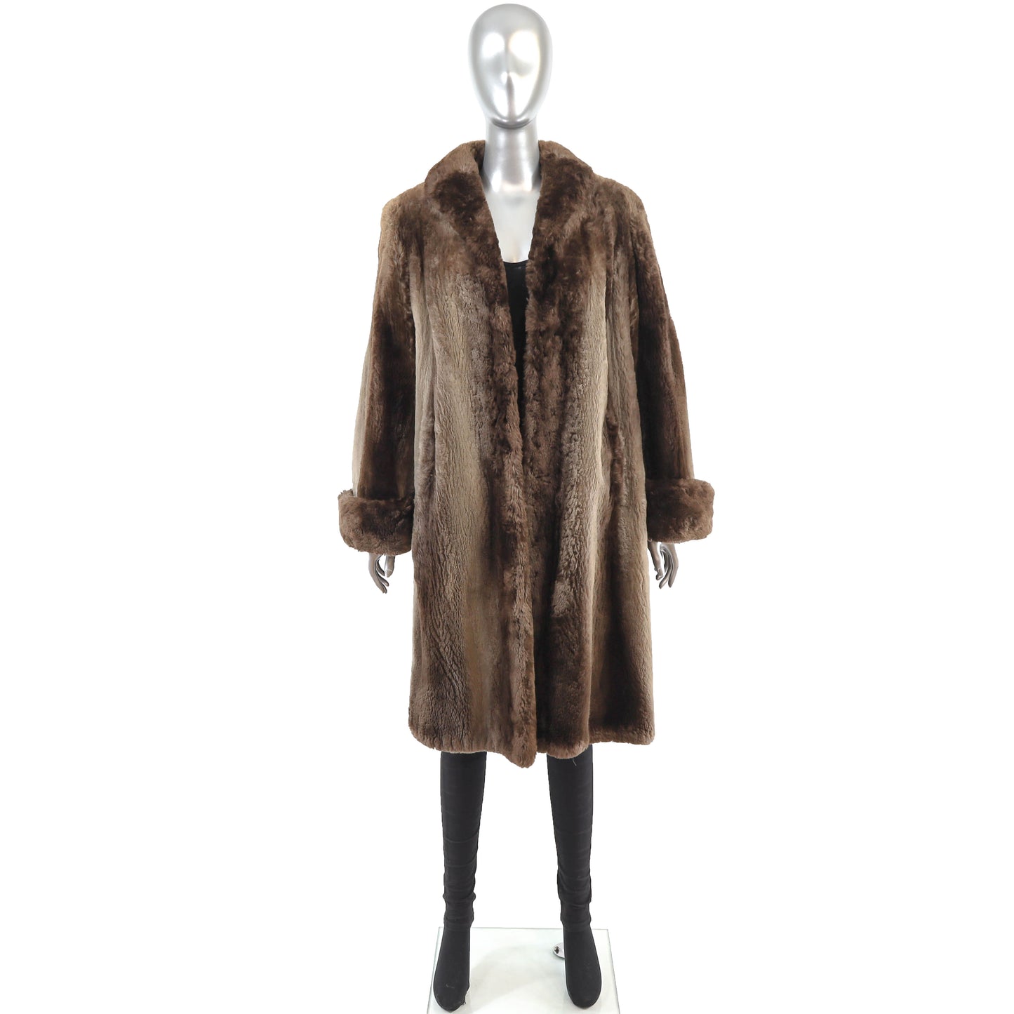 Sheared Beaver Coat- Size XL