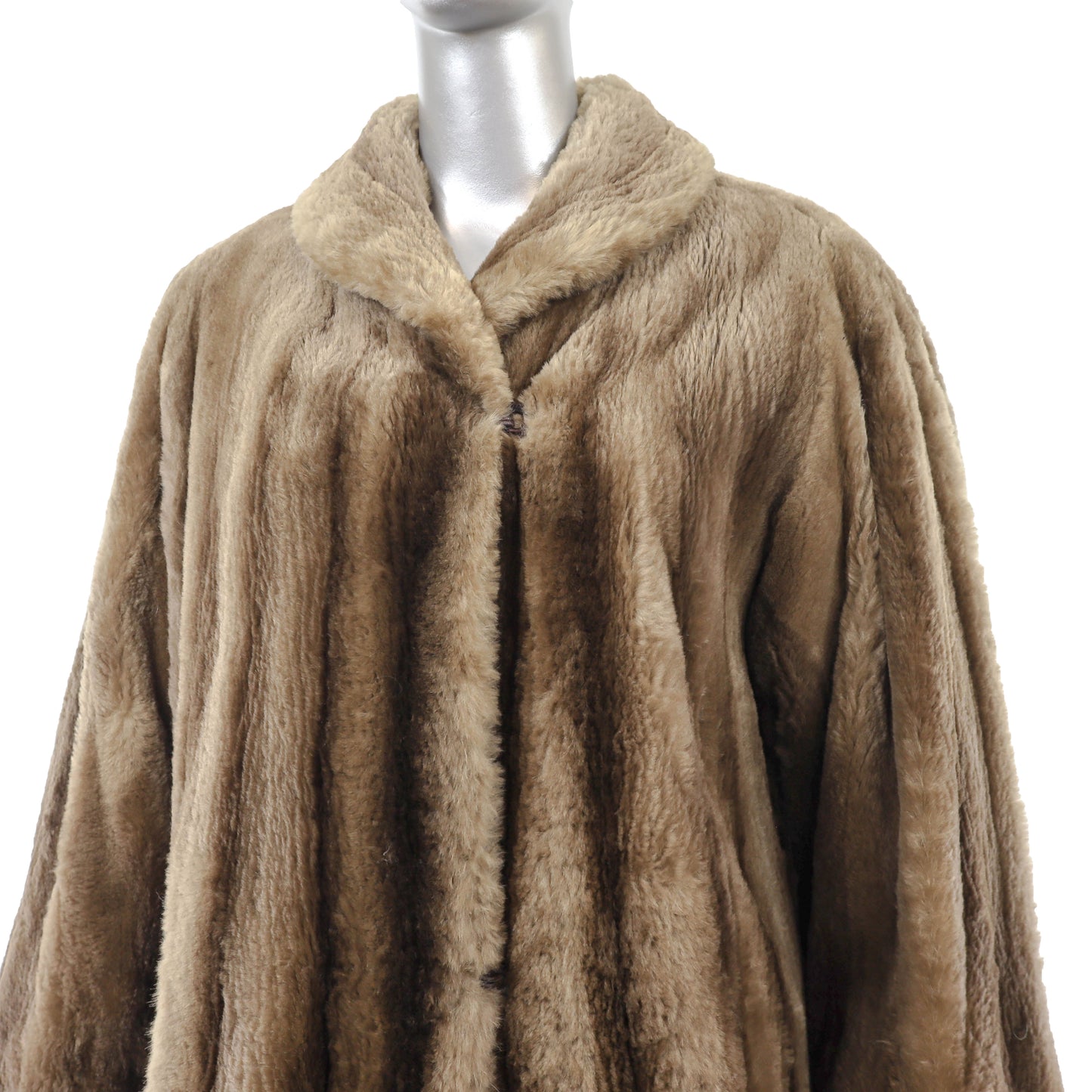 Sheared Beaver Coat- Size XXL