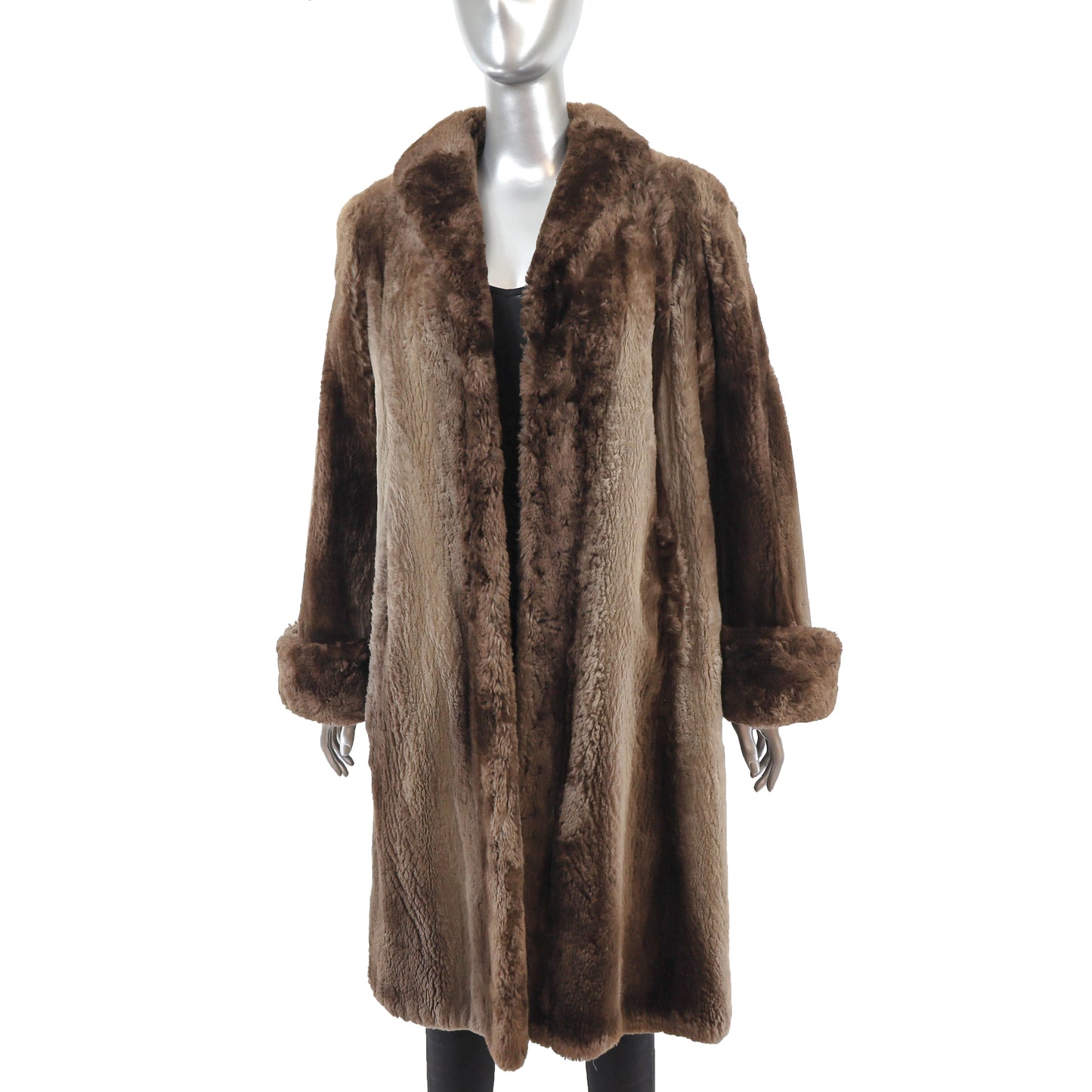 Sheared Beaver Coat- Size XL