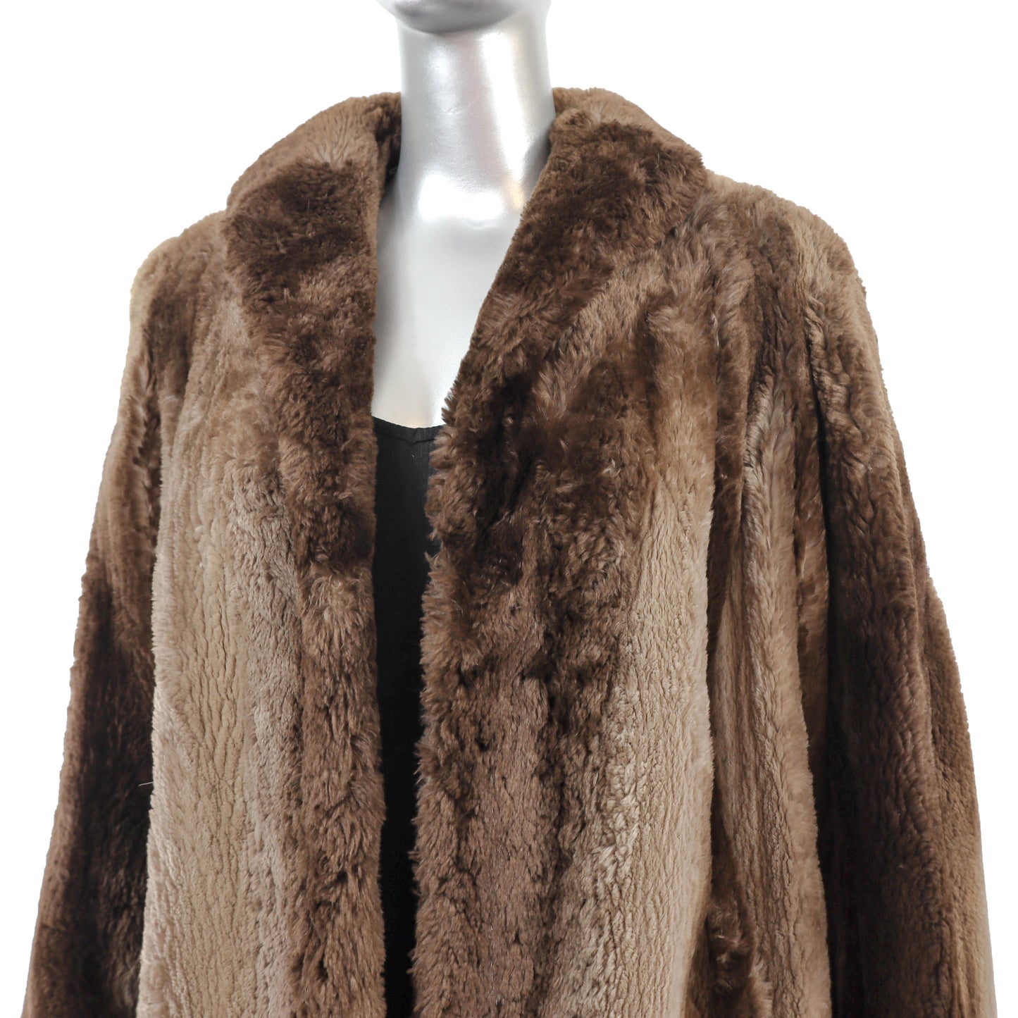 Sheared Beaver Coat- Size XL