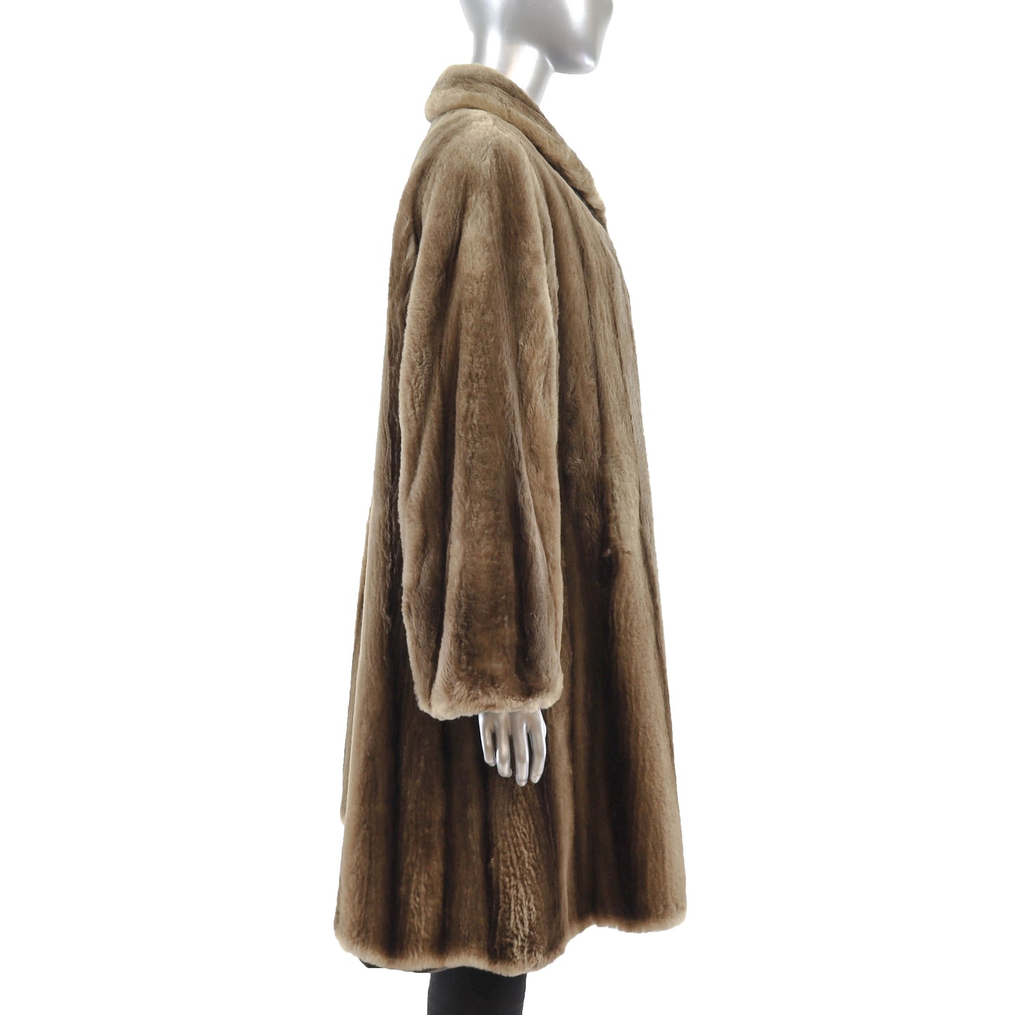 Sheared Beaver Coat- Size XXL