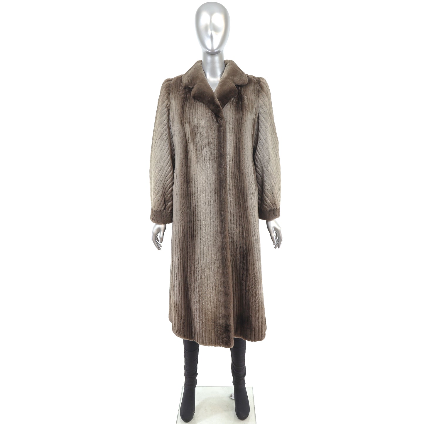 Sheared Beaver Coat- Size S