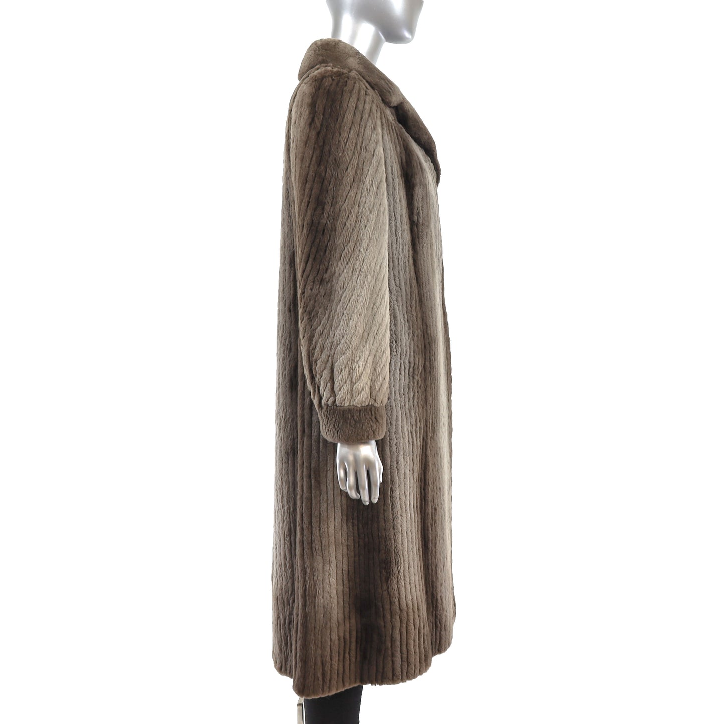 Sheared Beaver Coat- Size S