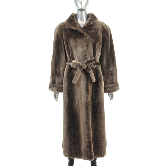 Sheared Beaver Coat- Size XL