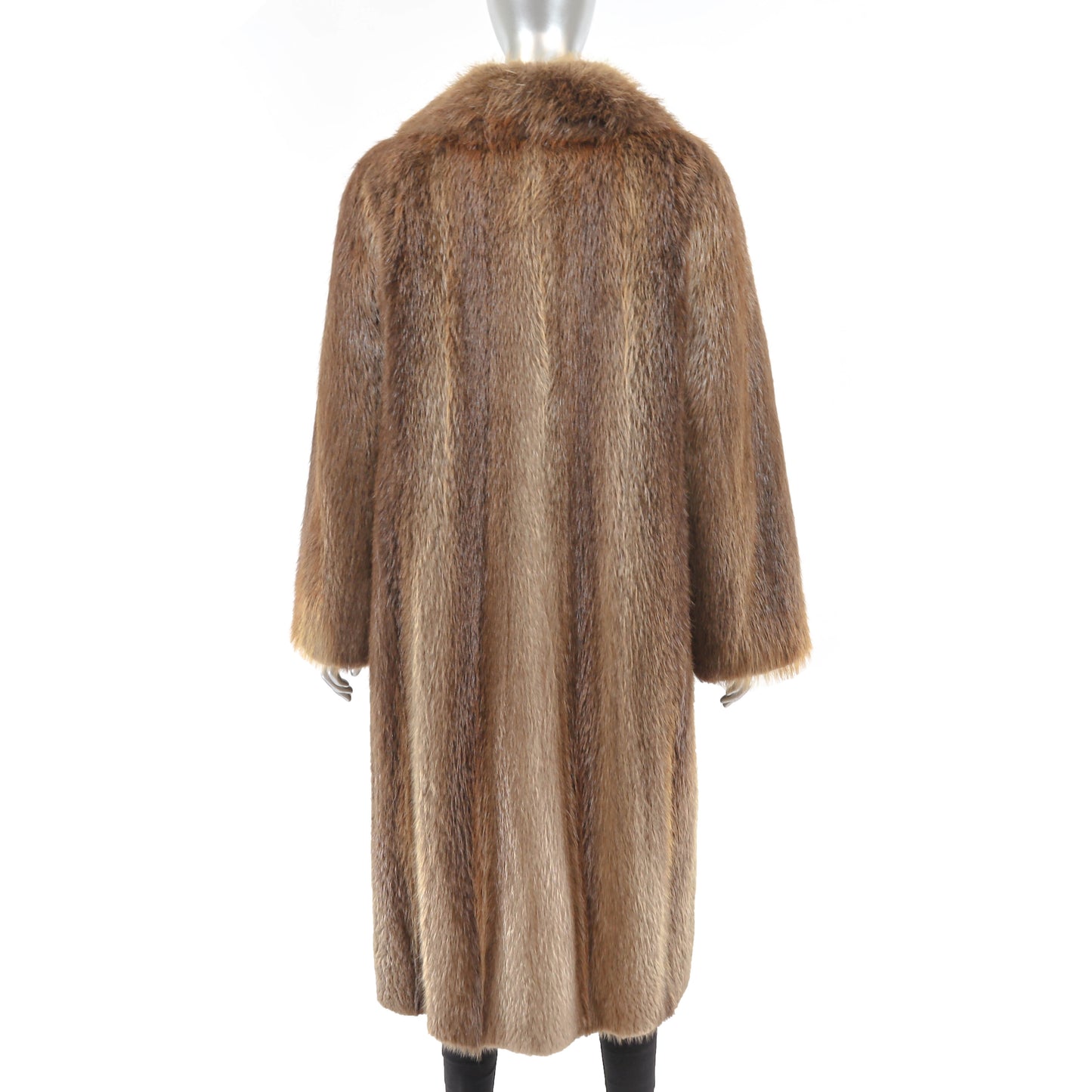 Nordstrom Beaver Coat- Size L