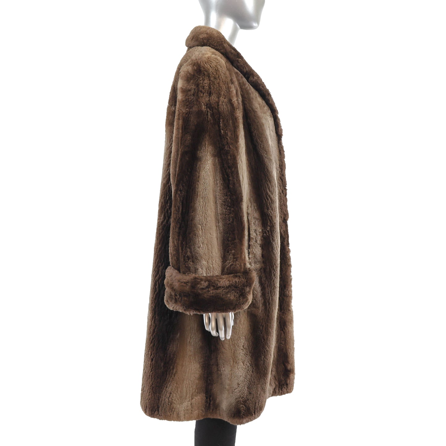 Sheared Beaver Coat- Size XL