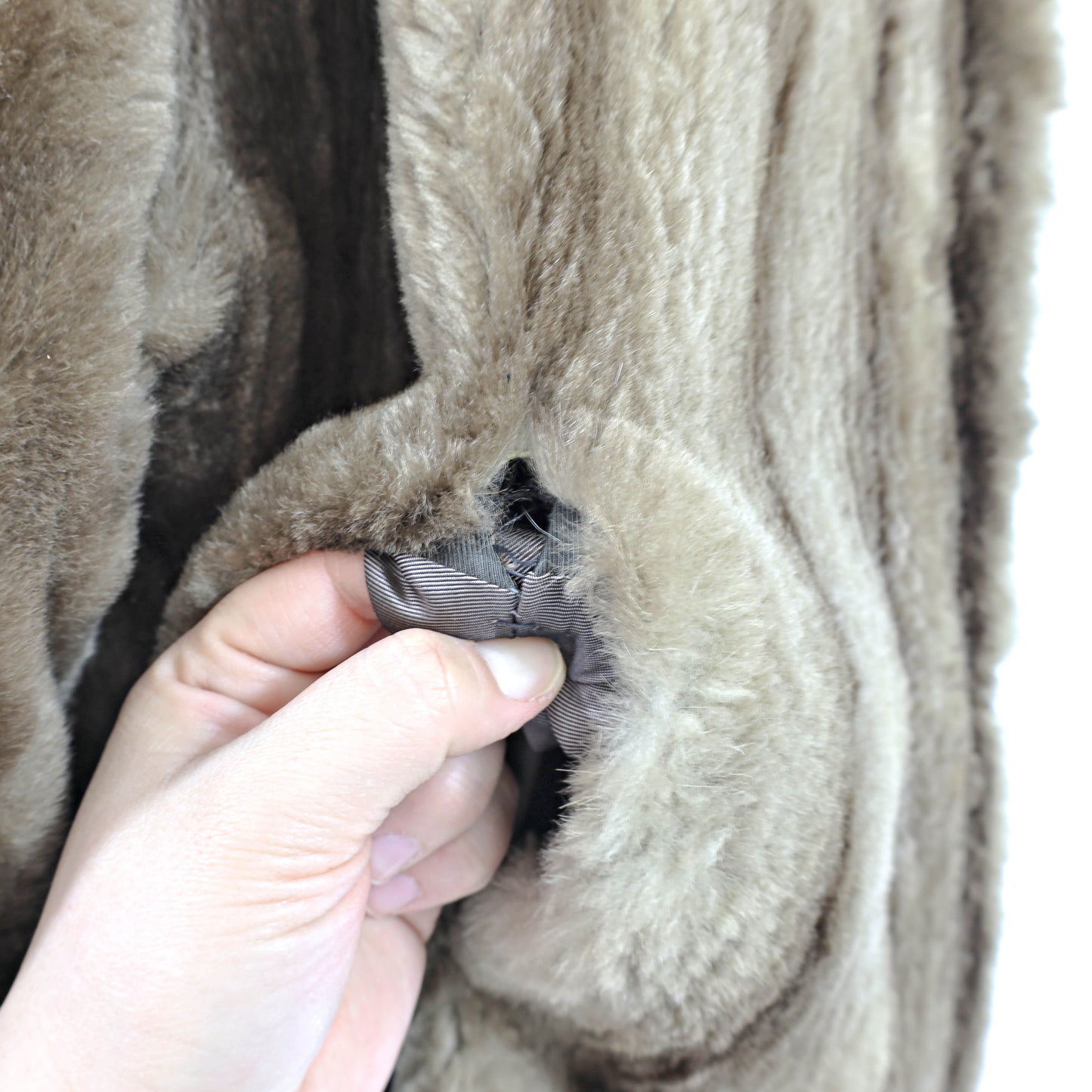 Sheared Beaver Coat- Size XXL