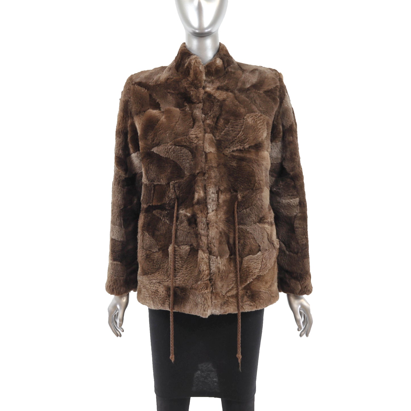 Sheared Section Beaver Jacket- Size S