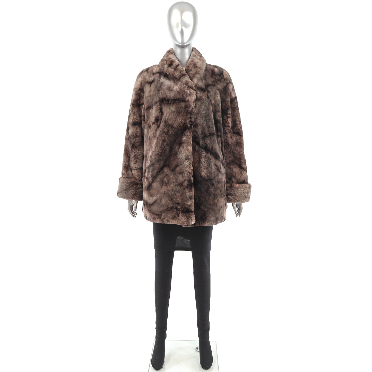 Sheared Beaver Jacket- Size L