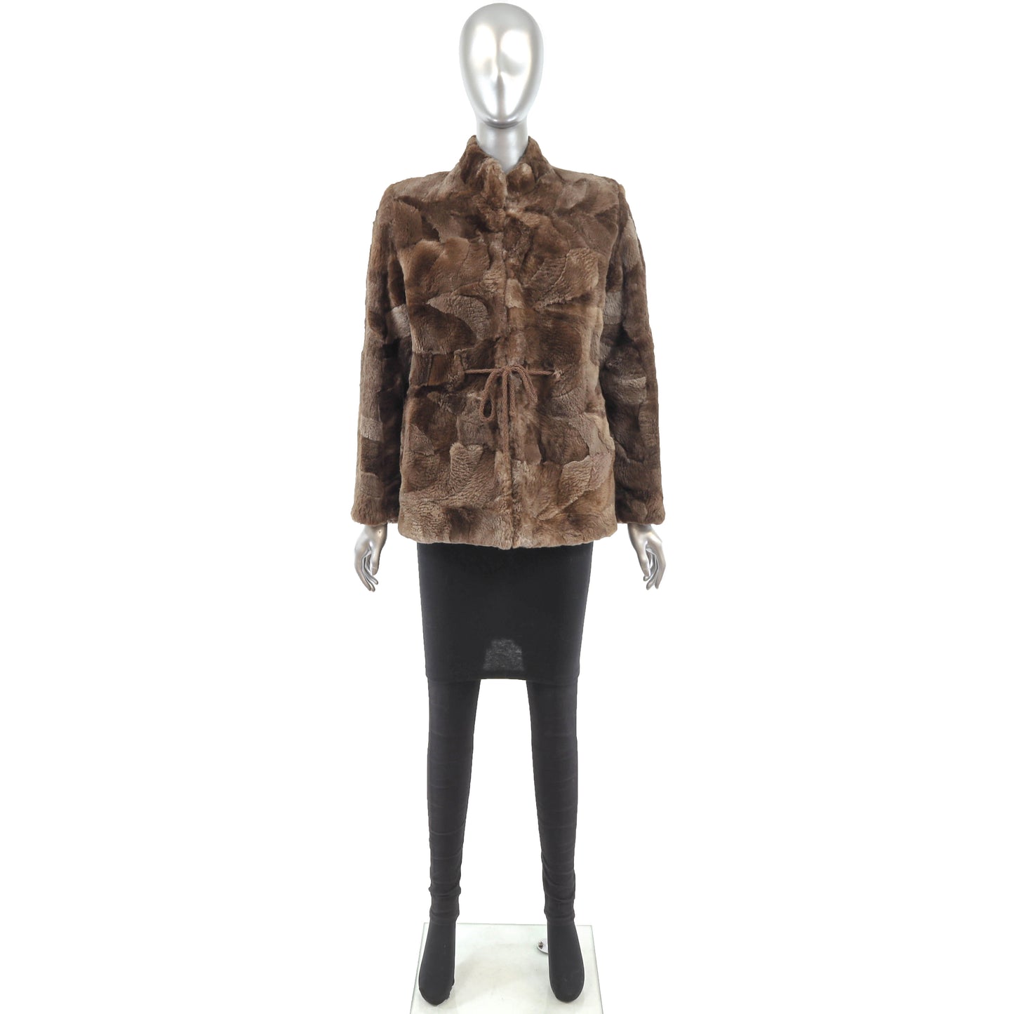 Sheared Section Beaver Jacket- Size S