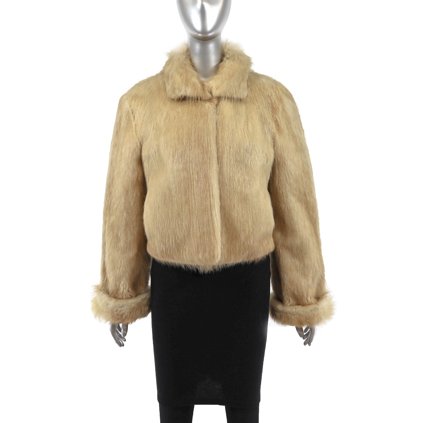 Blonde Beaver Jacket- Size S