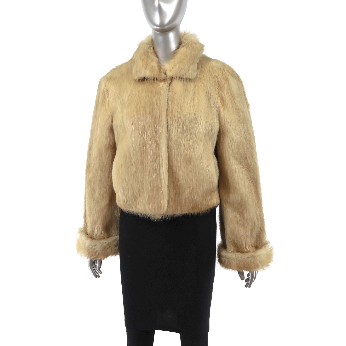 Blonde Beaver Jacket- Size S