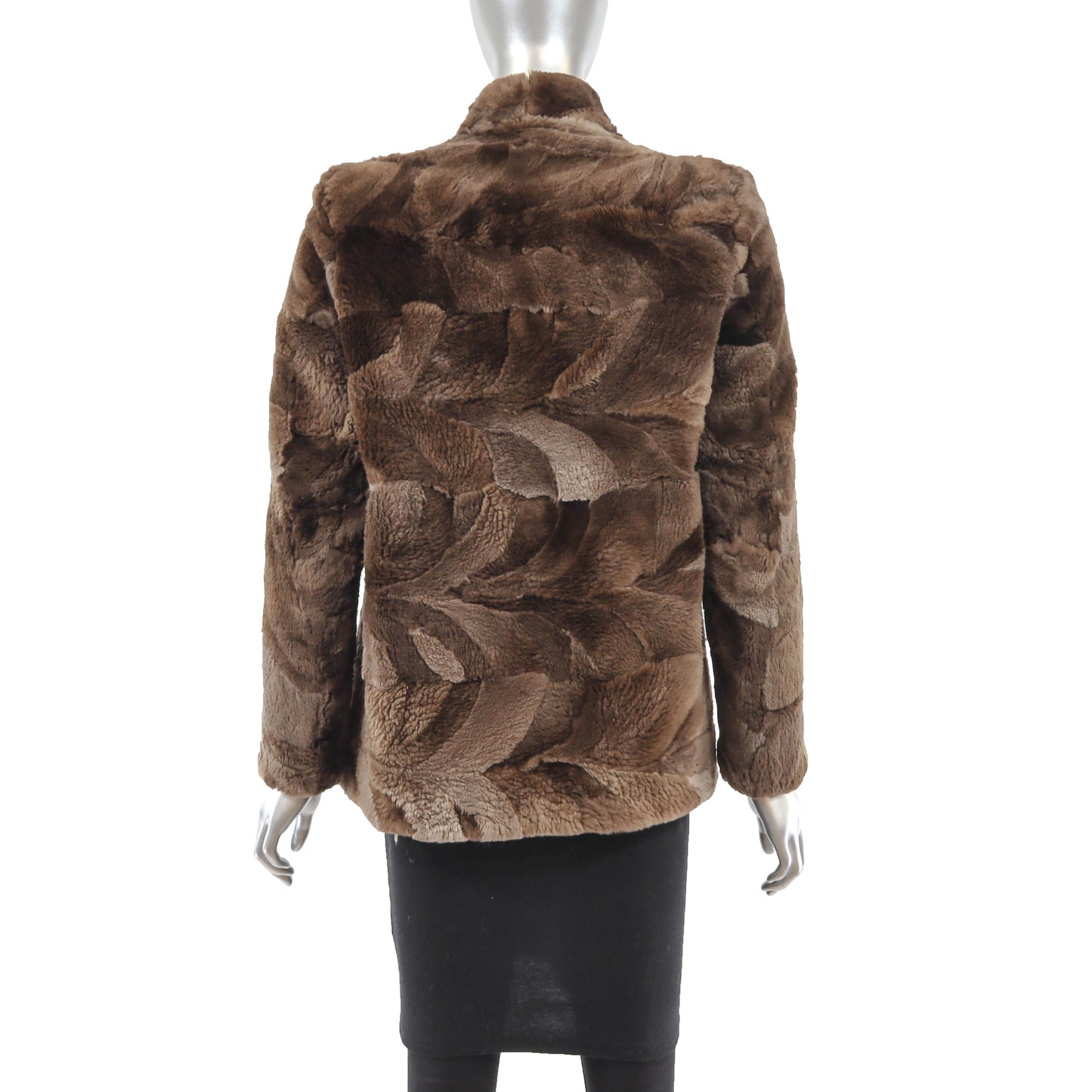 Sheared Section Beaver Jacket- Size S