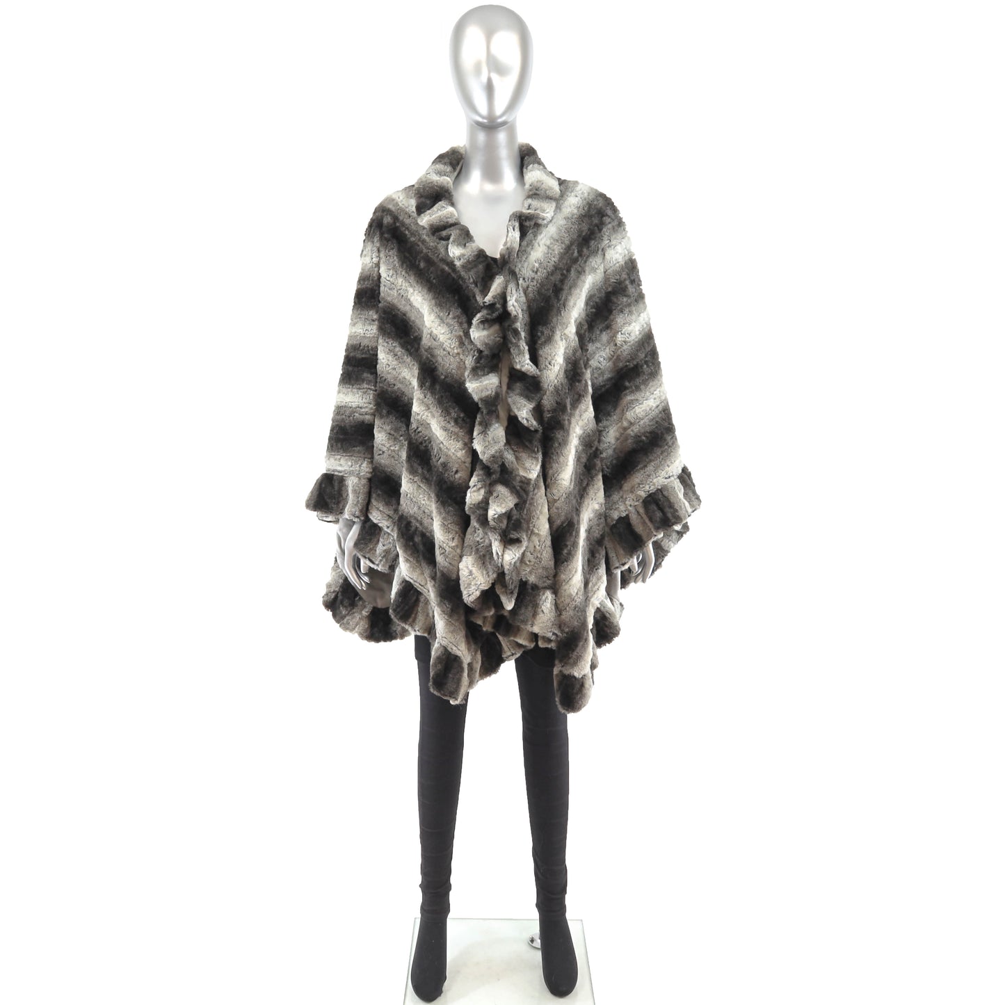 Faux Fur Cape- Size Free