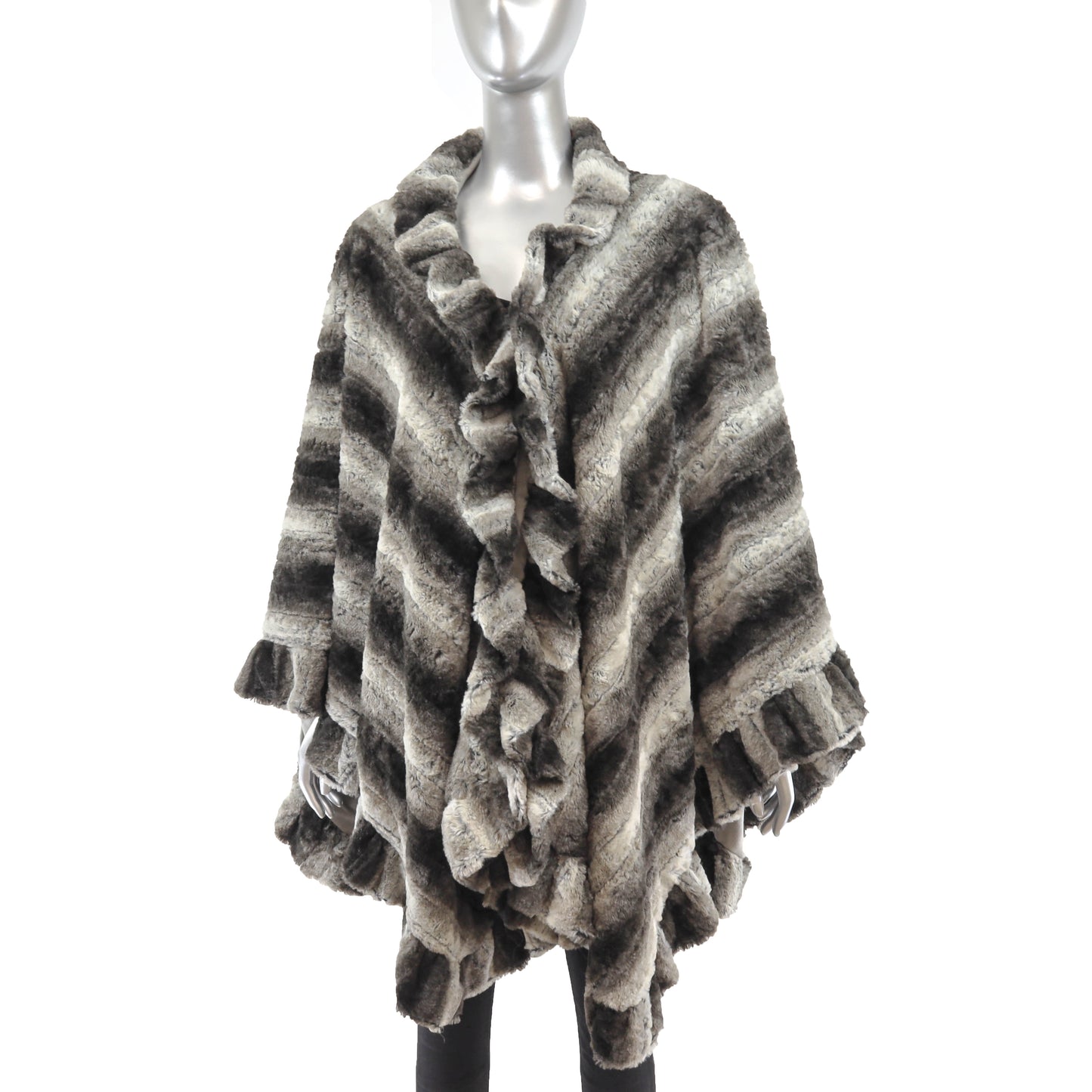 Faux Fur Cape- Size Free