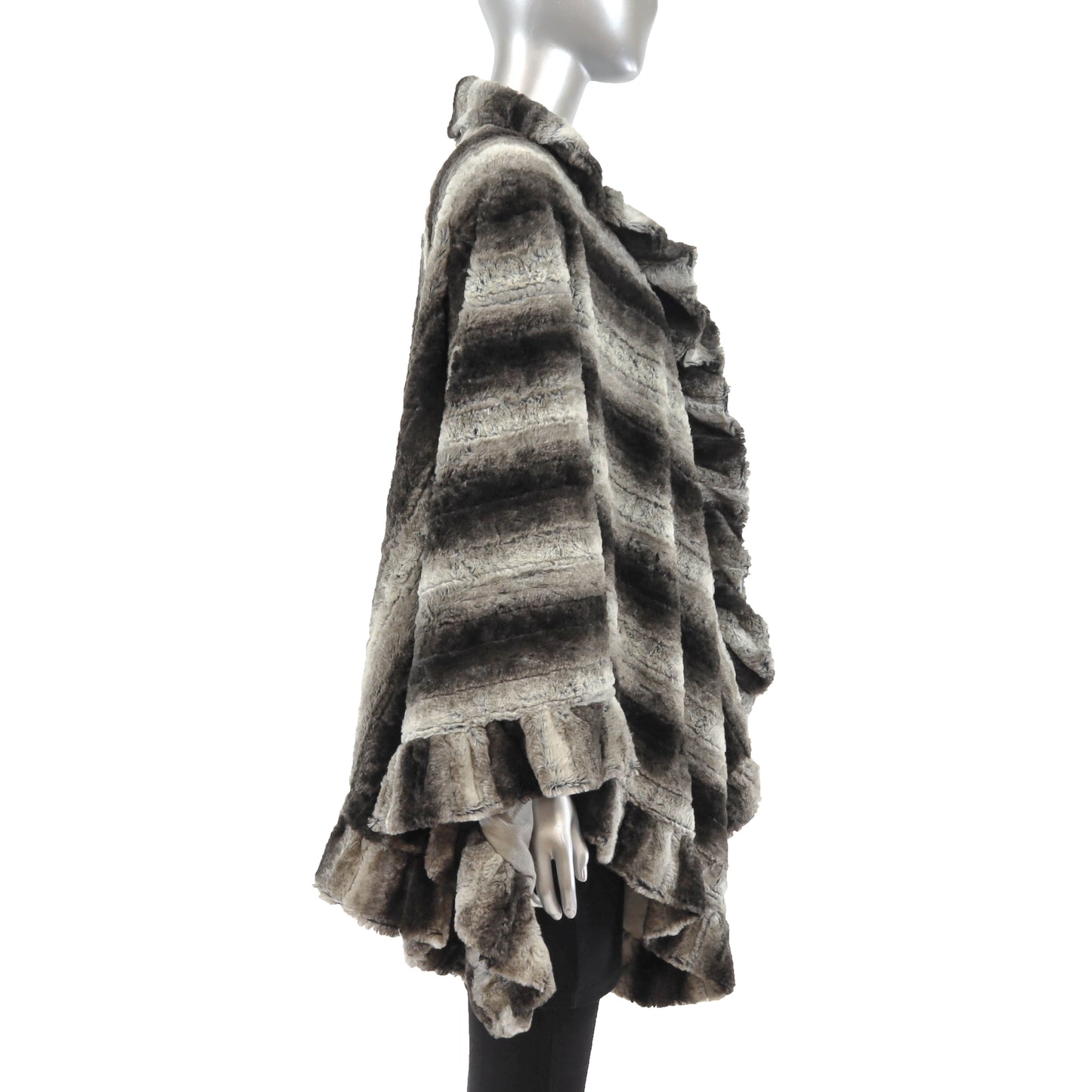 Faux Fur Cape- Size Free