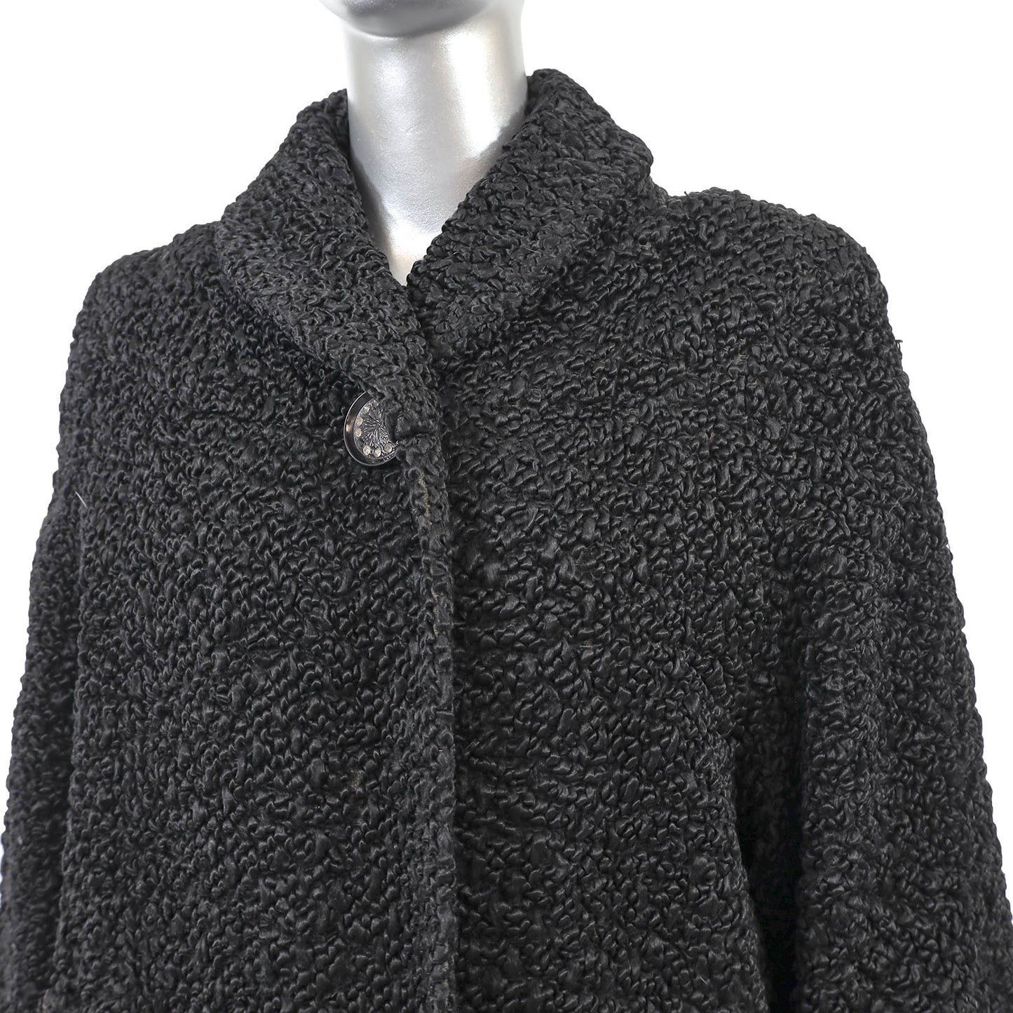 Faux Lamb Coat- Size L