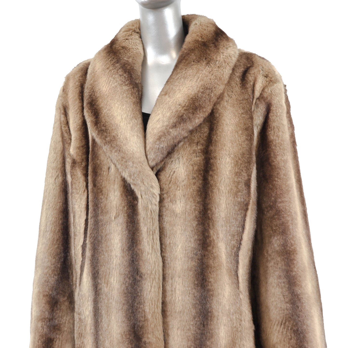 Faux Fur Coat- Size XXL