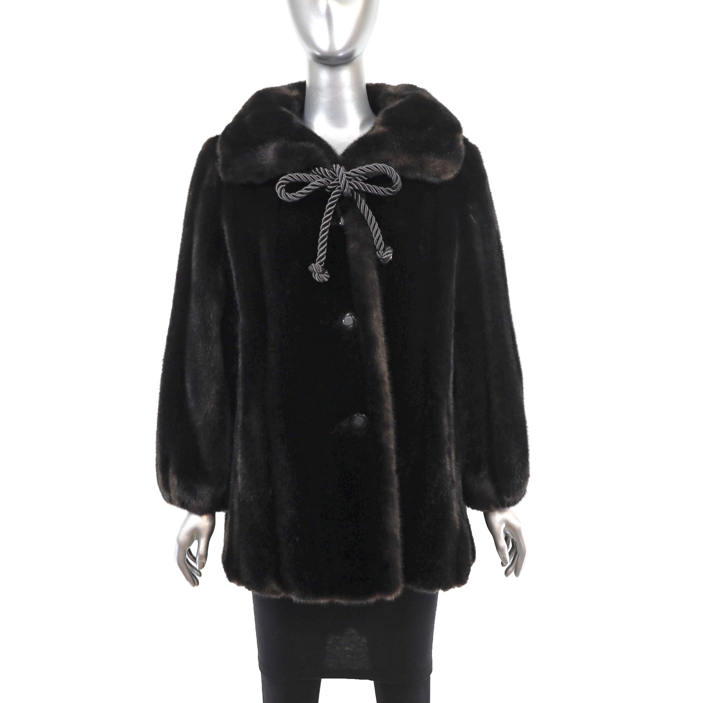 Faux Fur Jacket- Size L