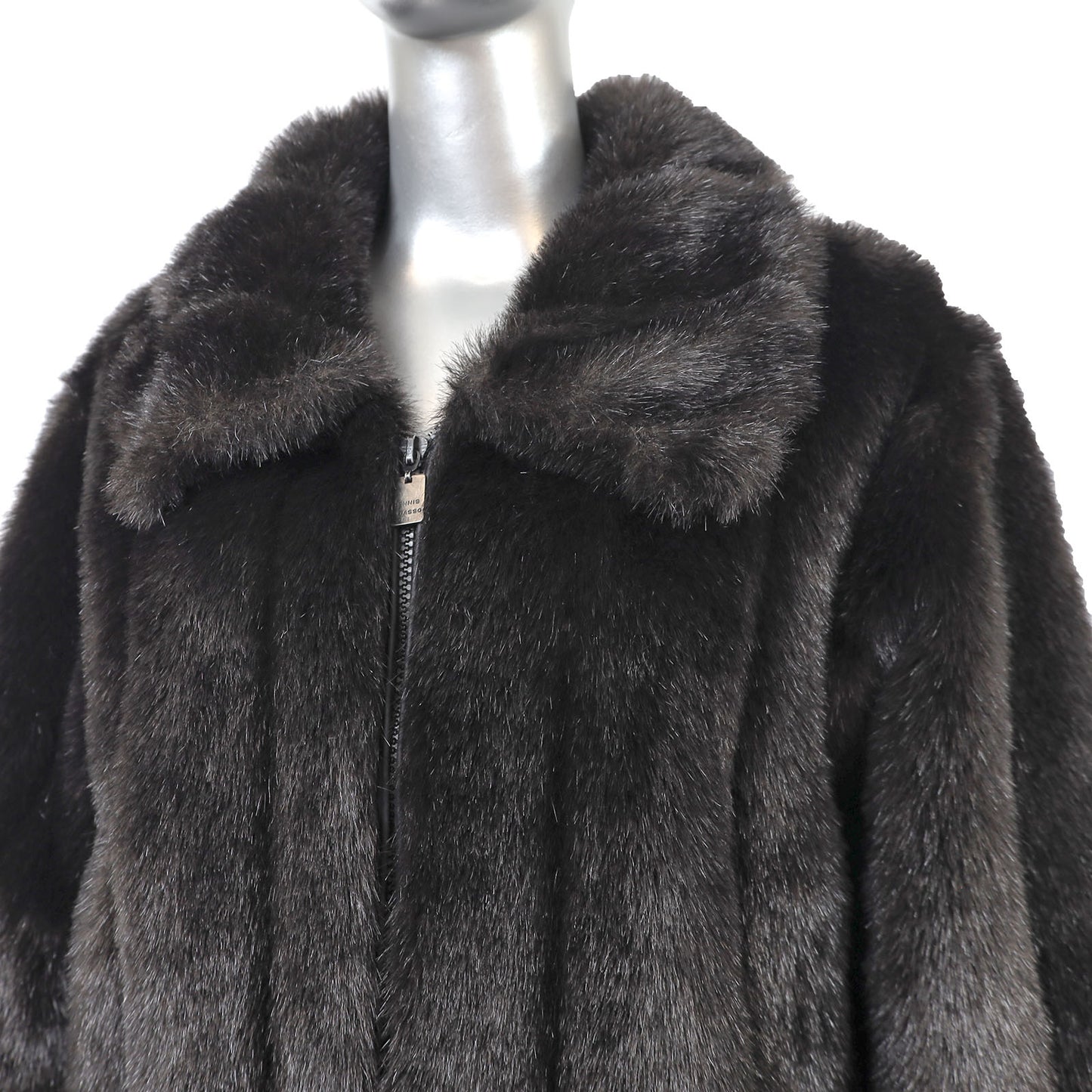 Dennis Basso Faux Fur Jacket- Size XL-XXL