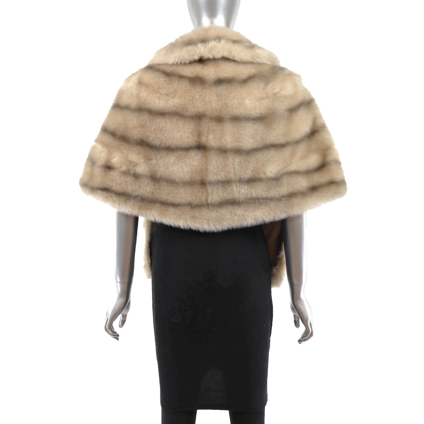 Faux Fur Stole- Size Free