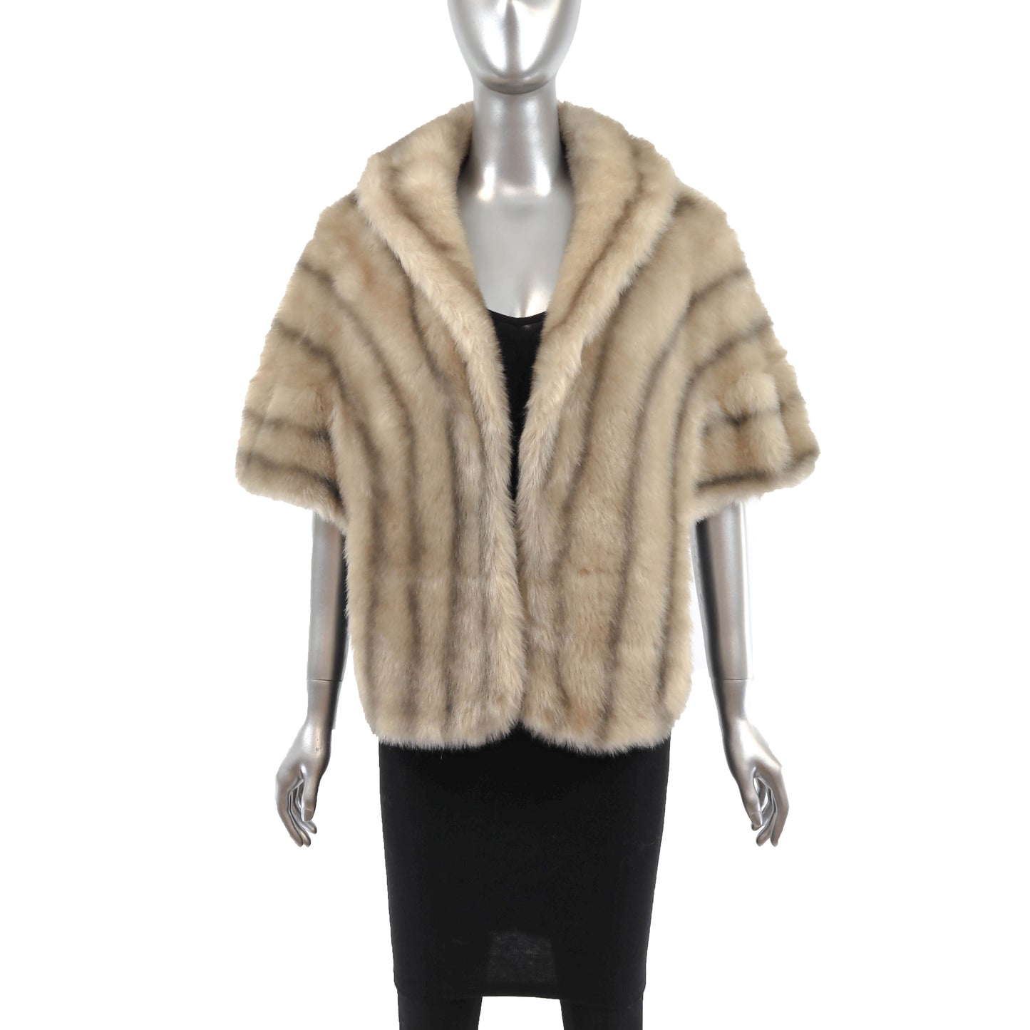 Faux Fur Stole- Size Free