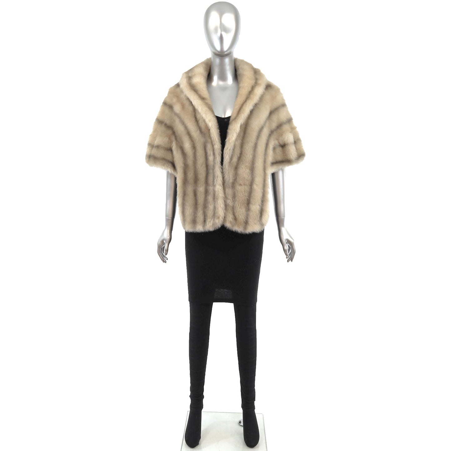 Faux Fur Stole- Size Free