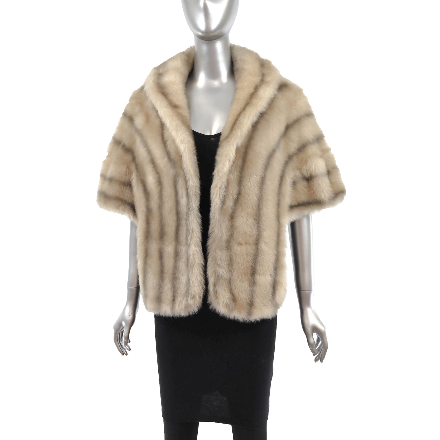 Faux Fur Stole- Size Free