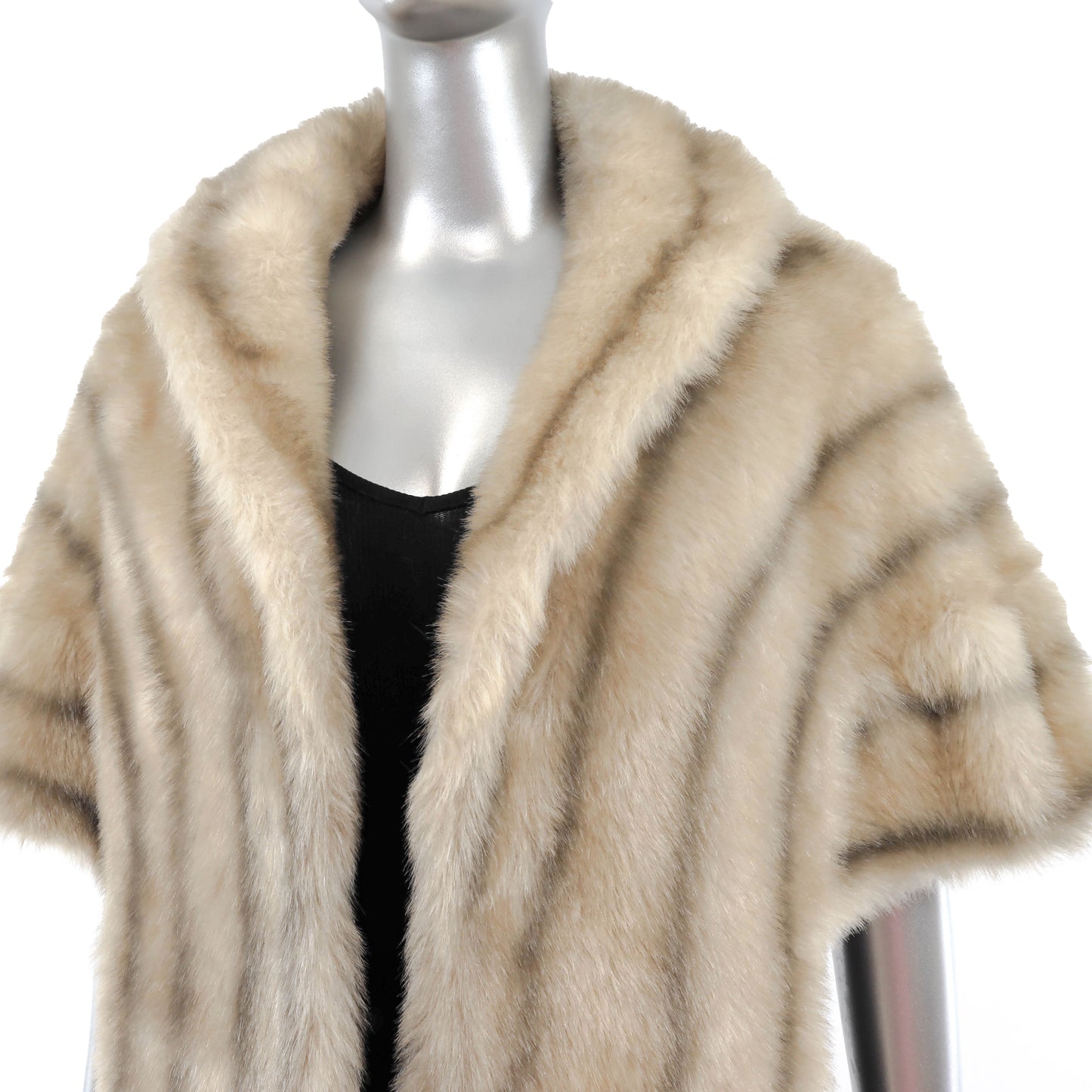 Faux Fur Stole- Size Free