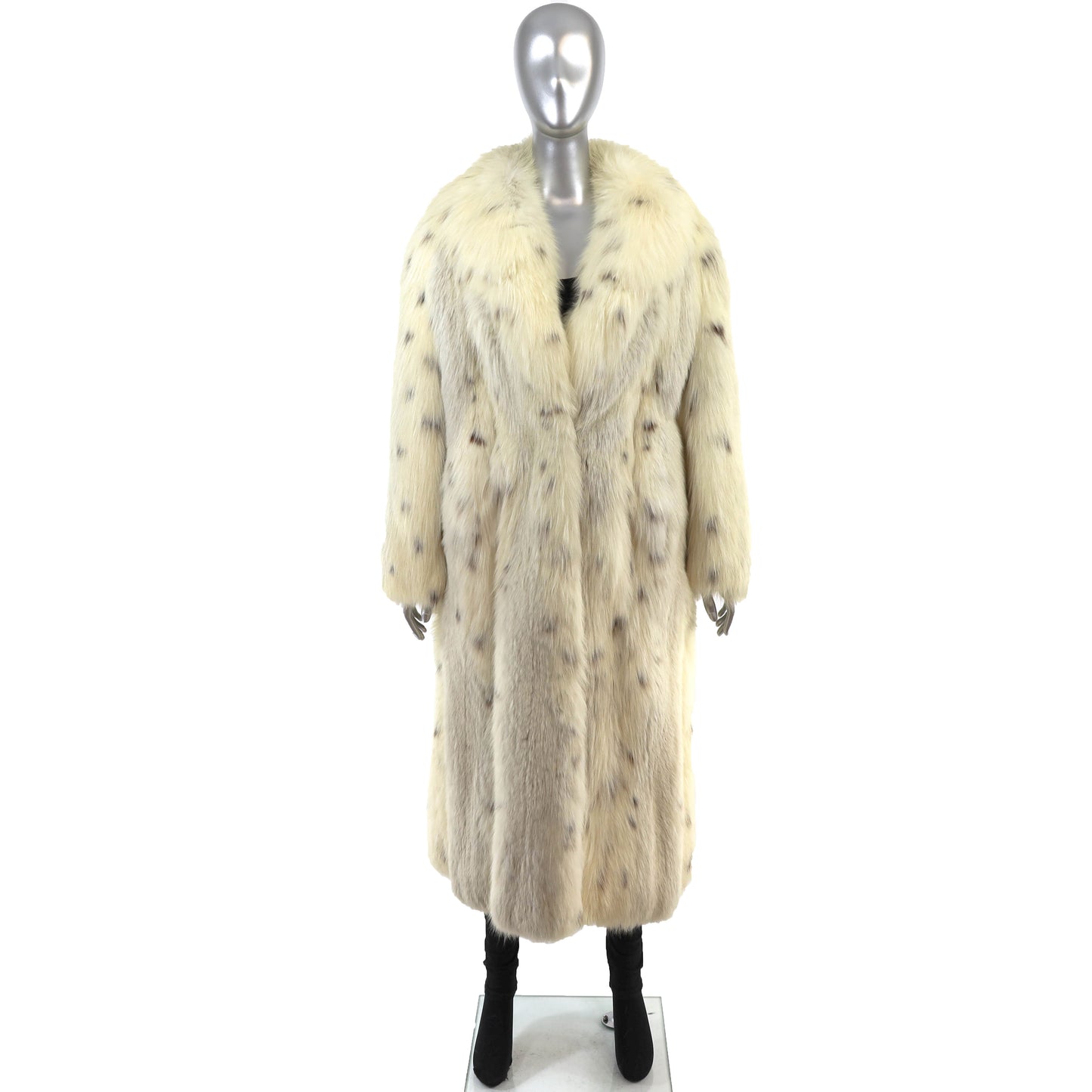 Spotted Fox Coat- Size XL