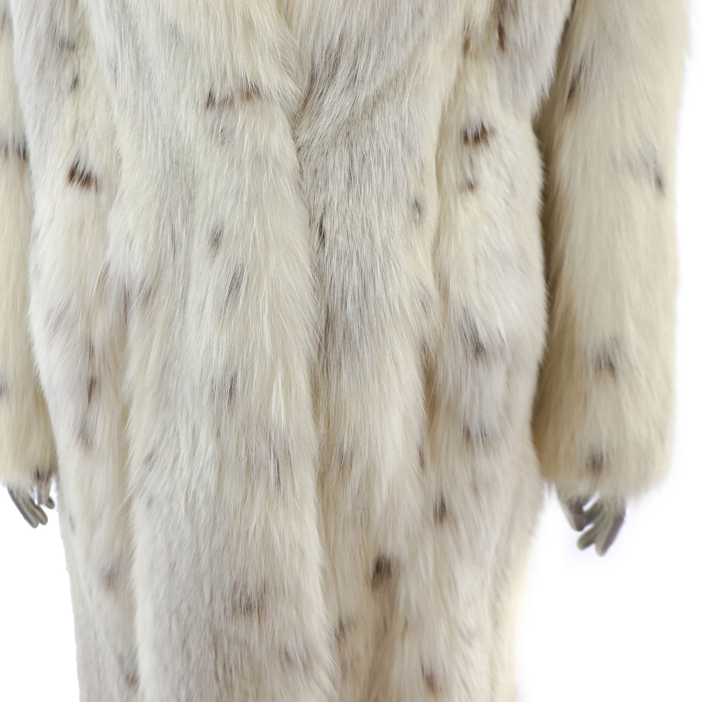 Spotted Fox Coat- Size XL