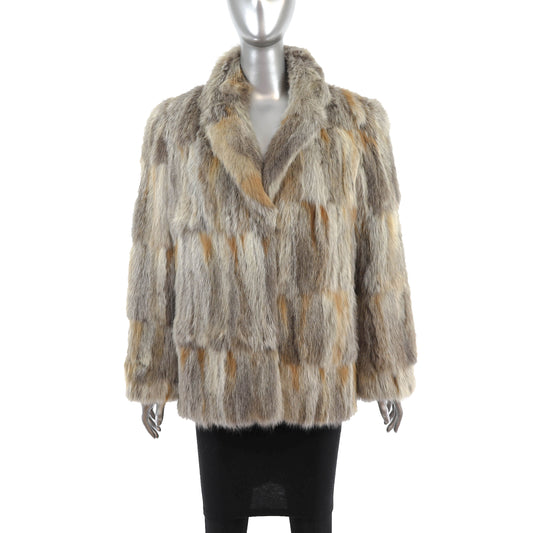 Multicolor Fox Jacket- Size S