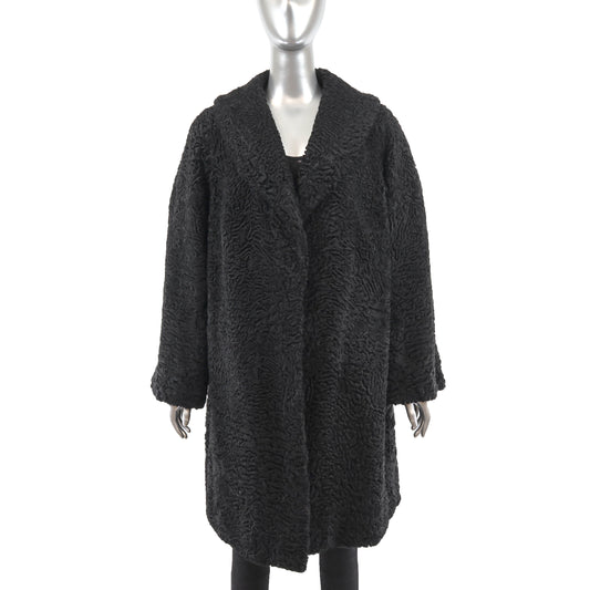 Persian Lamb Coat- Size XL