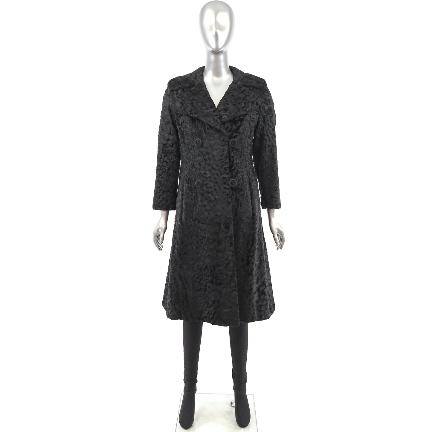 Swakara Broadtail Coat- Size XS