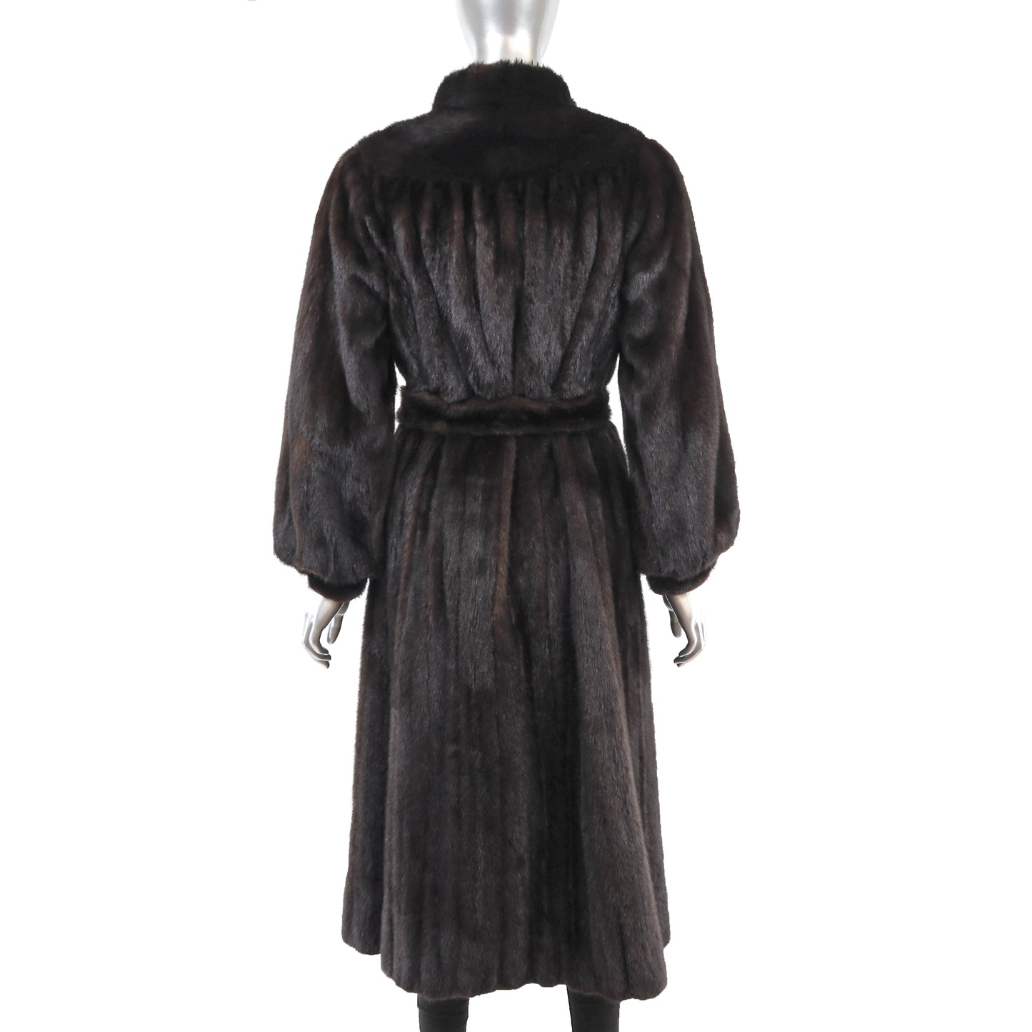 Mahogany Mink Coat- Size M