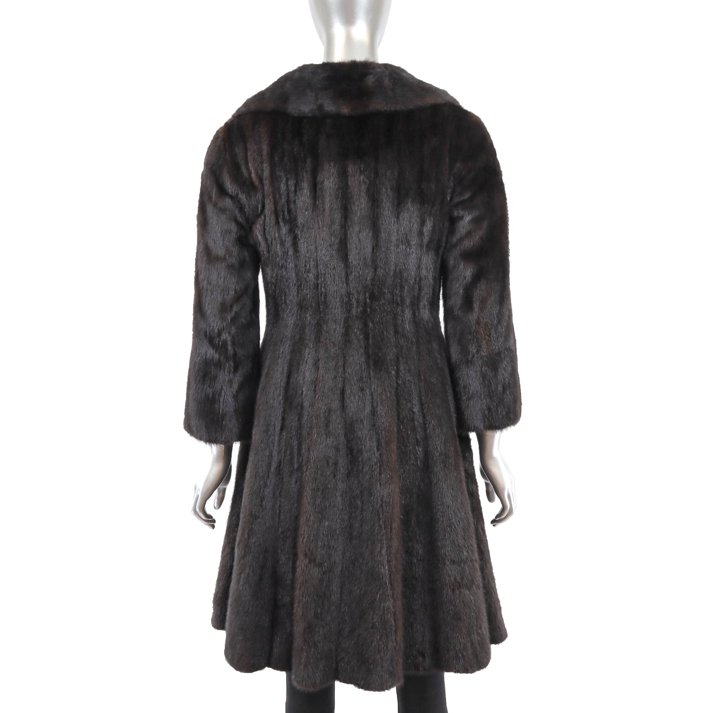 Blackglama Dark Brown Mink Coat- Size XS