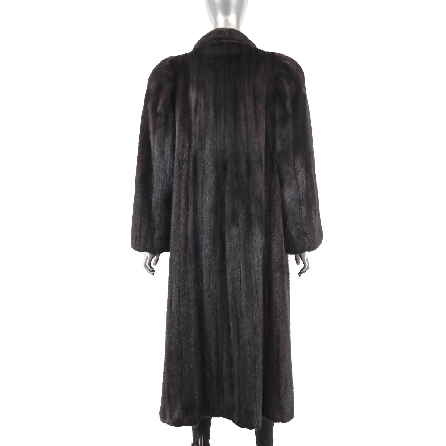 Dark Brown Mink Coat- Size M