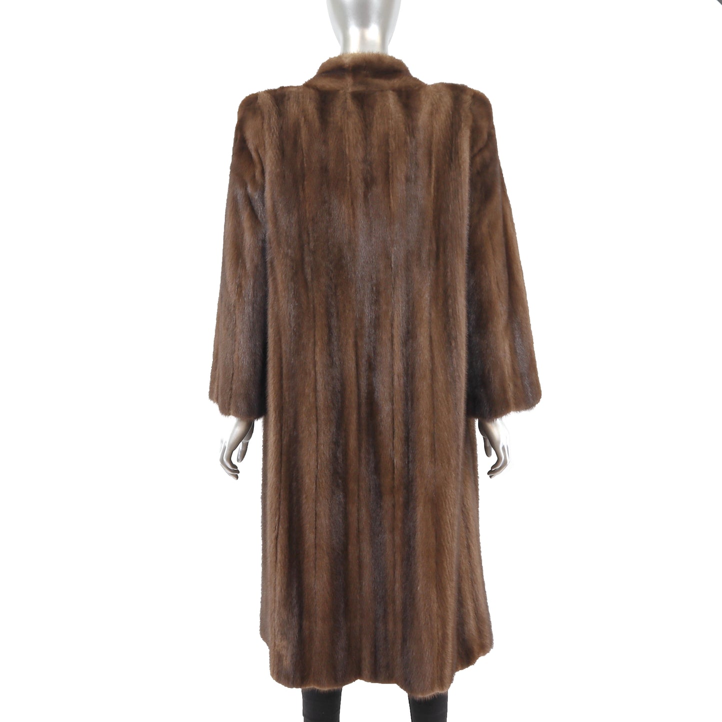 Neiman Marcus Brown Mink Coat- Size M