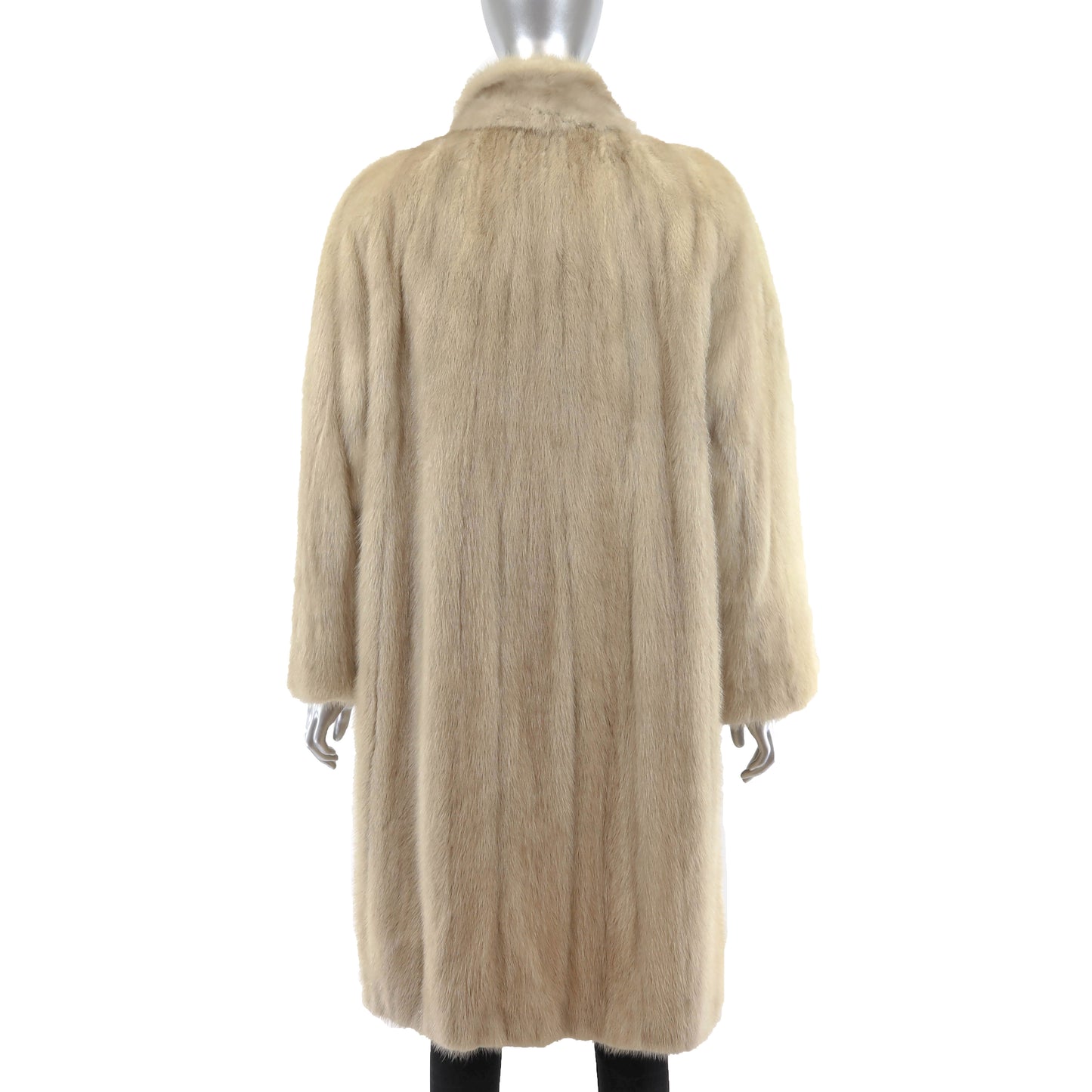 Beige Mink Coat- Size L