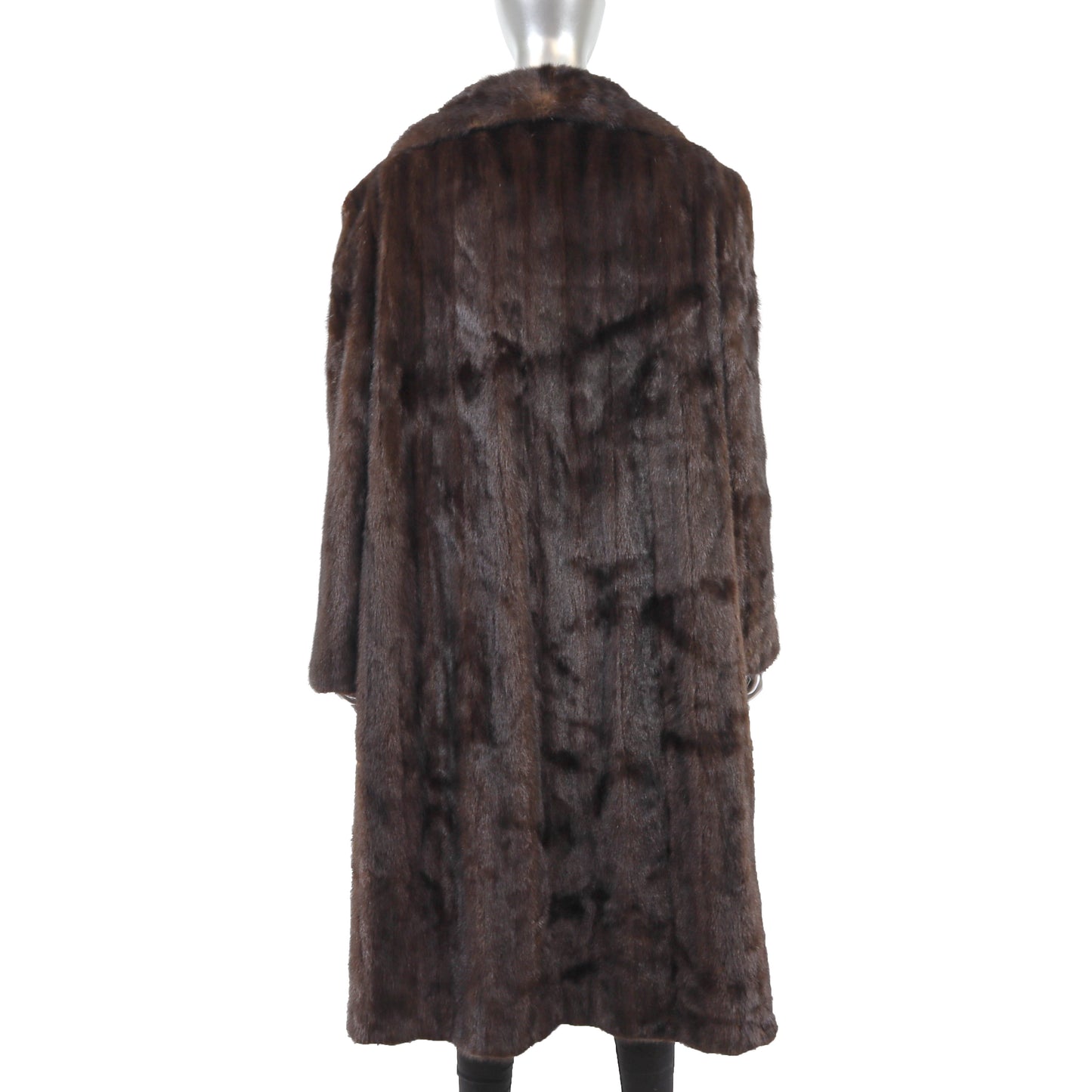 Mahogany Mink Coat- Size XXL