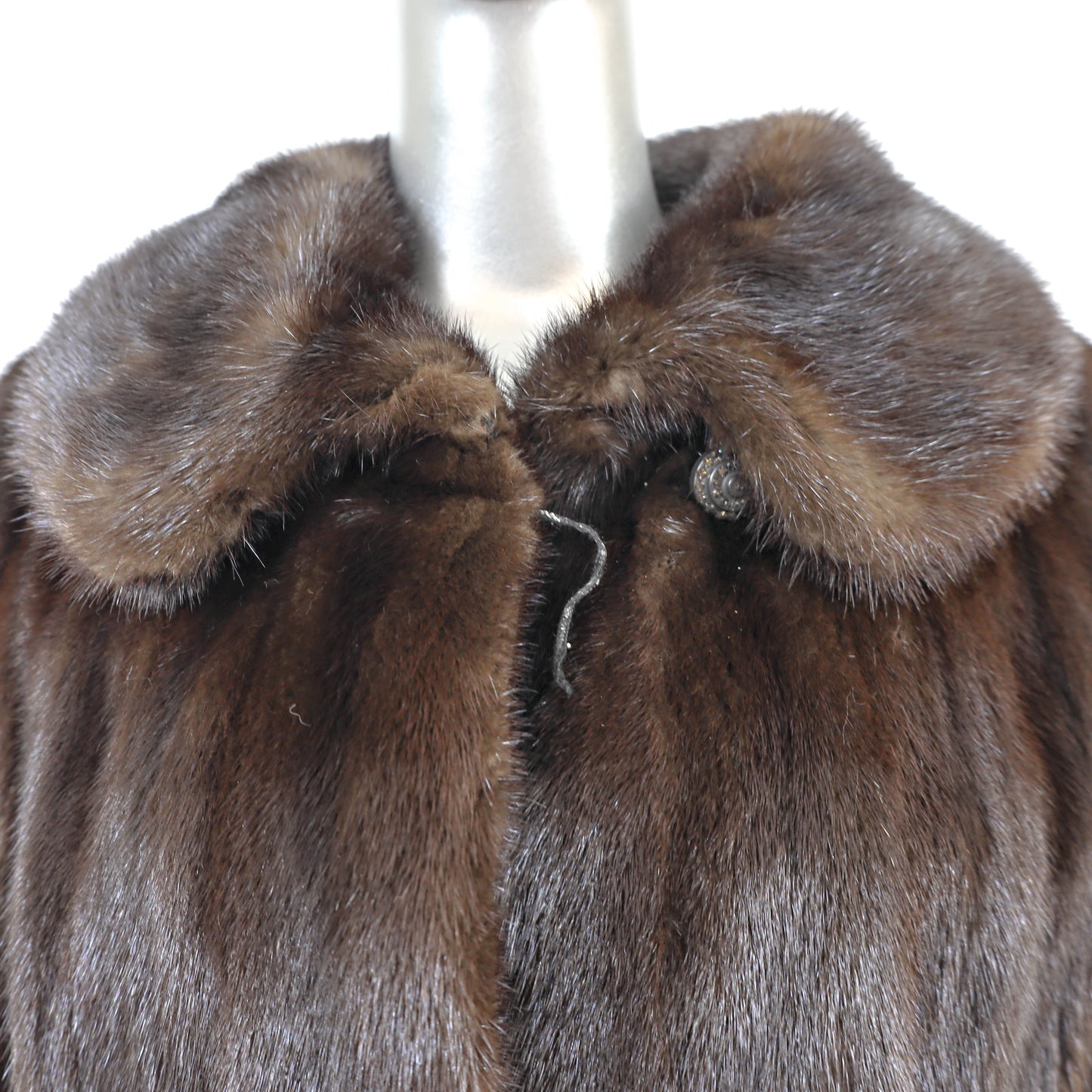 Mahogany Mink Coat- Size XL