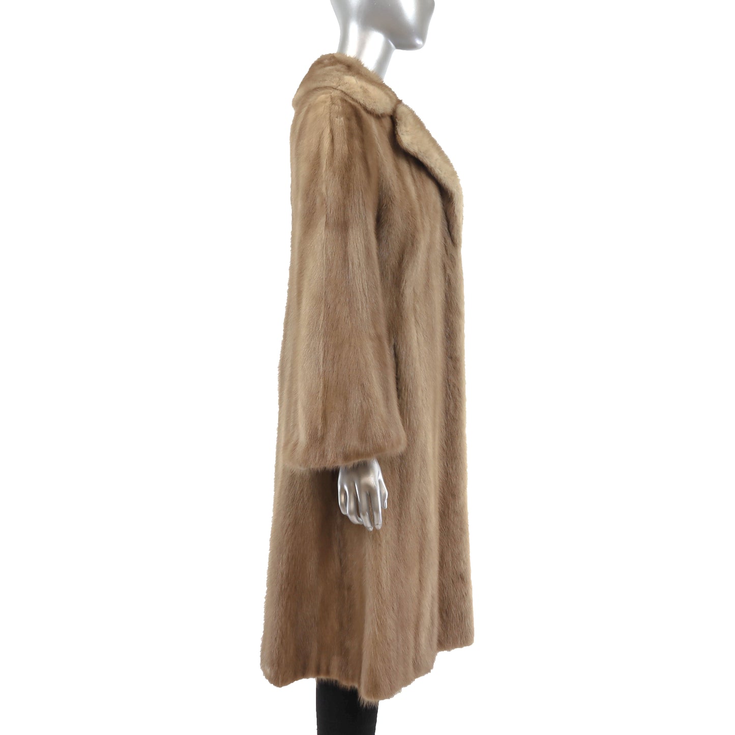 Light Brown Mink Coat- Size S