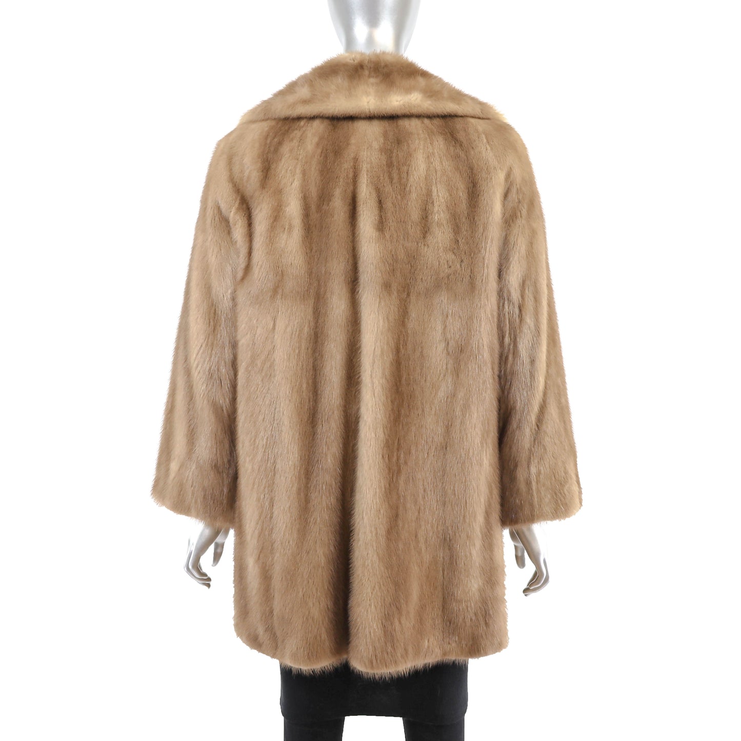 Autumn Haze  Mink 3/4 Coat- Size M