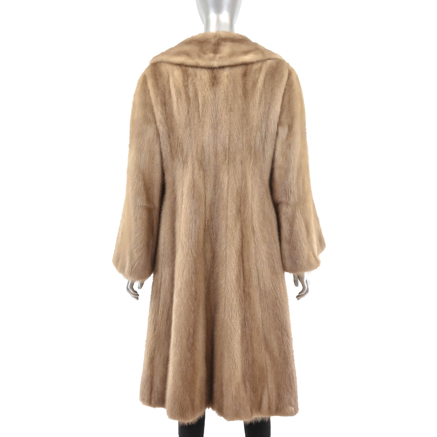 Light Brown Mink Coat- Size S