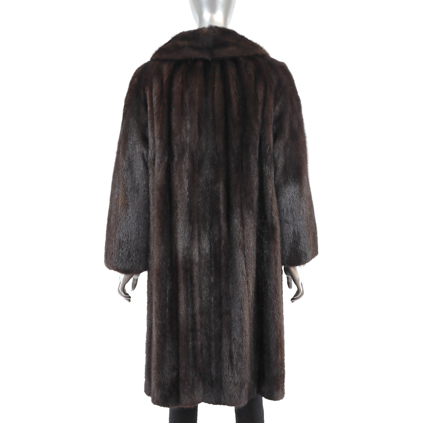 Mahogany Mink Coat- Size XL